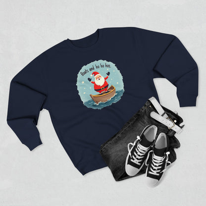 Boats and Ho Ho Hos, Unisex Crewneck Sweatshirt