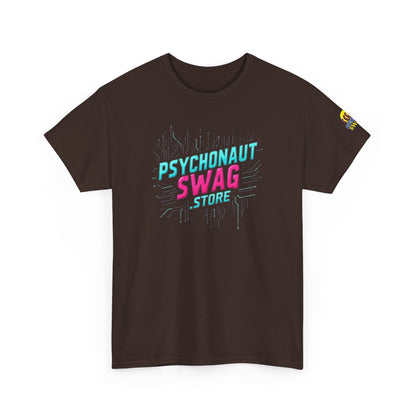 Psychonaut Swag, Human Billboard, Unisex Heavy Cotton Tee