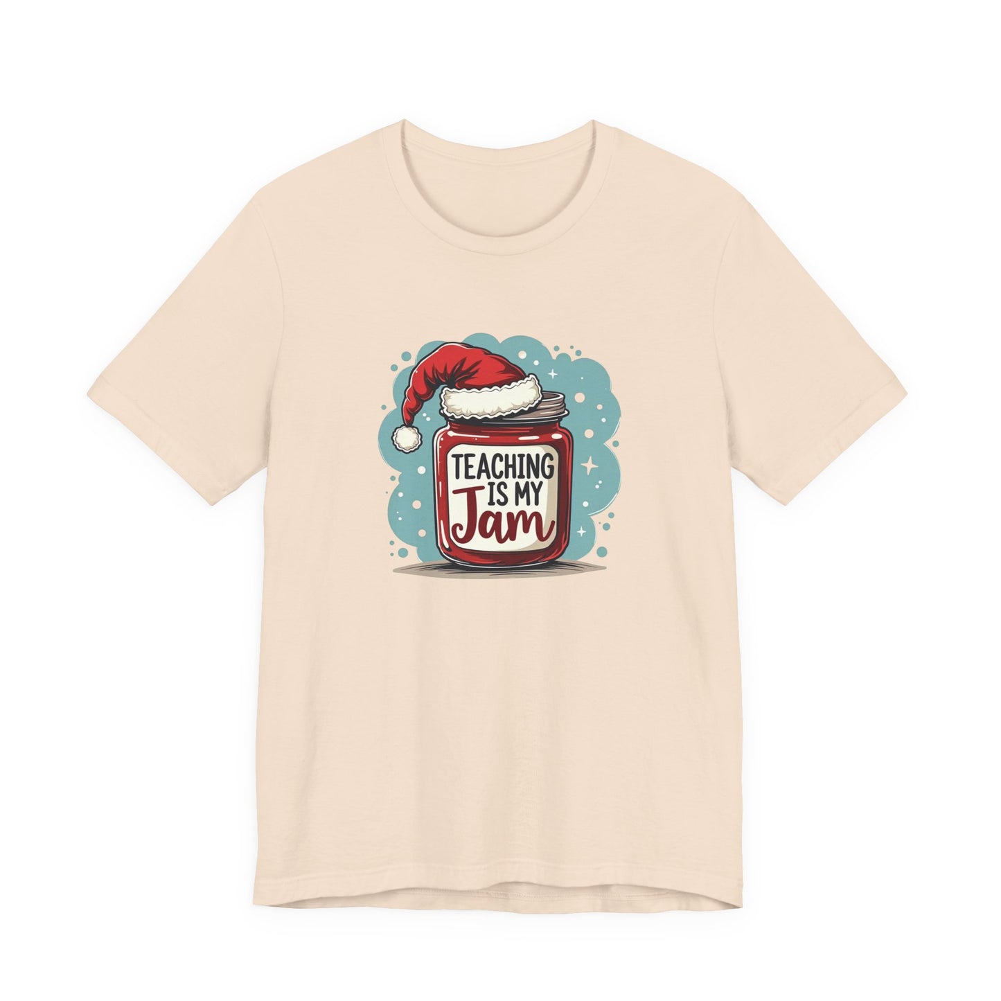 Teaching Is My Jam T‑Shirt — Cute Christmas Teacher Gift Tee