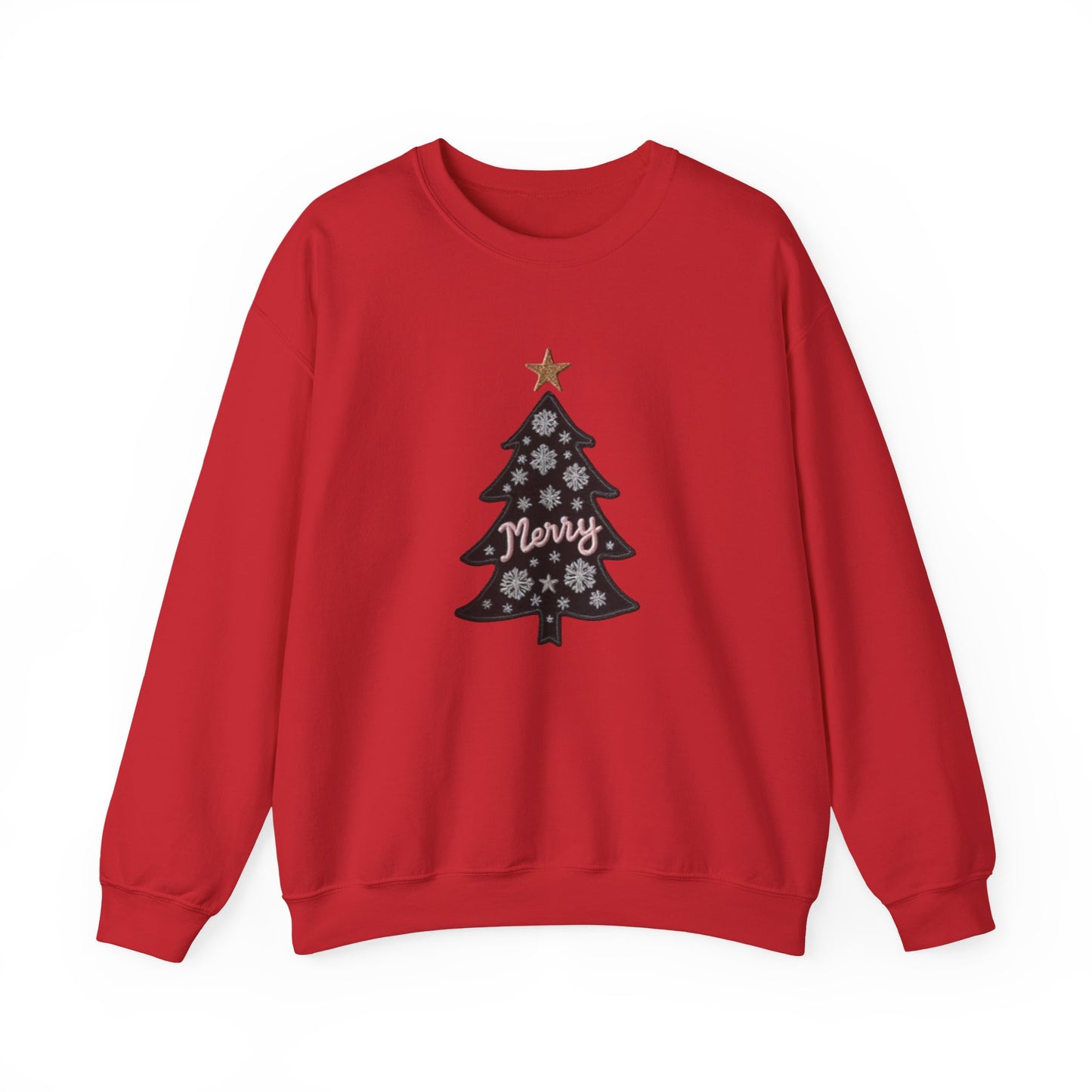 Merry Tree, Christmas sweatshirt, Unisex Heavy Blend™ Crewneck Sweatshirt