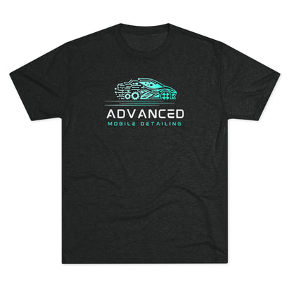 Advanced Mobile Detailing, Tri-blend, Tee | Car Enthusiast T-Shirt, Custom Auto Care Shirt, Gift for Car Lovers, Unique Vehicle Detailing Apparel