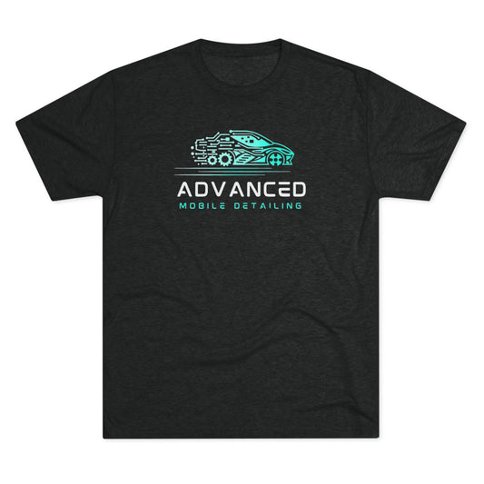 Advanced Mobile Detailing, Tri-blend, Tee | Car Enthusiast T-Shirt, Custom Auto Care Shirt, Gift for Car Lovers, Unique Vehicle Detailing Apparel
