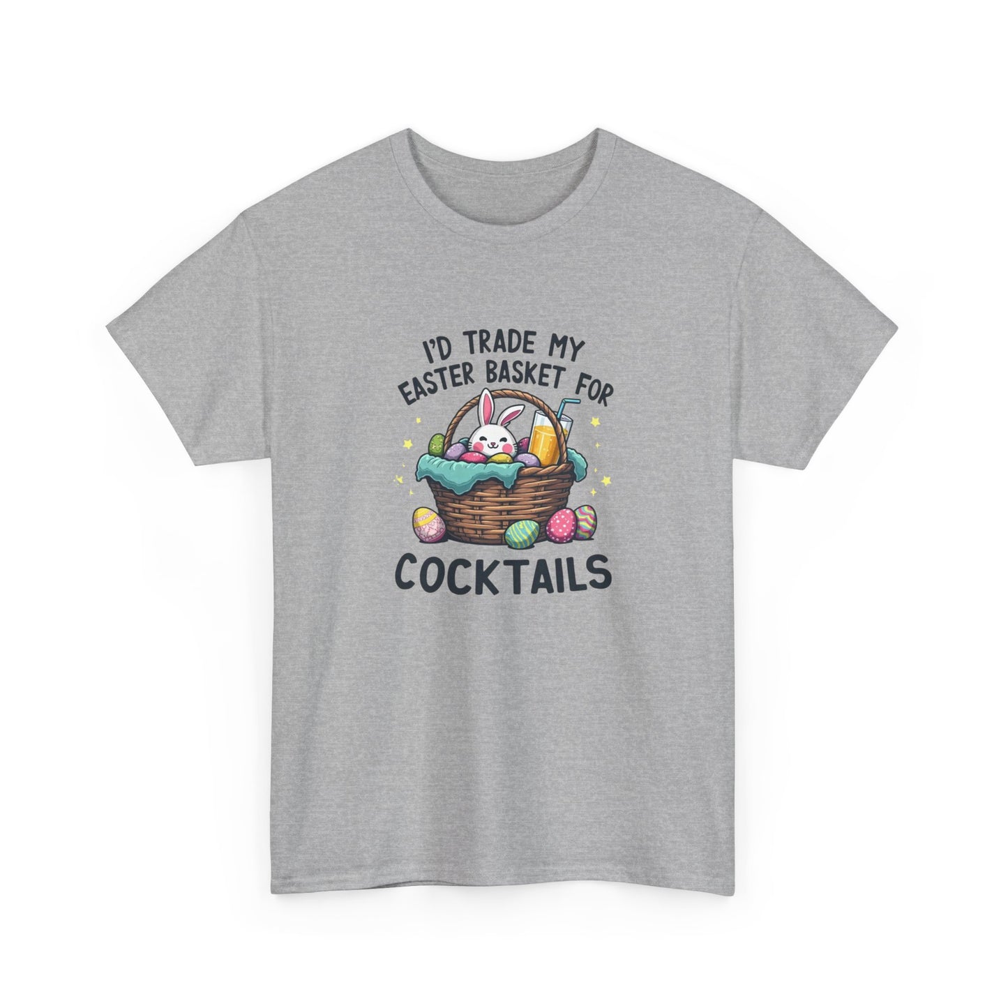 Easter Basket for Cocktails T-Shirt