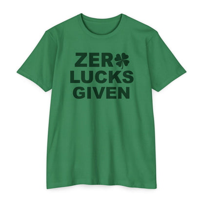 Zero Lucks Given, Unisex CVC Jersey T-shirt