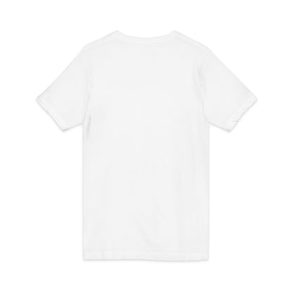 Floral Trio V-Neck Tee — Sunflower & Wildflower Botanical Graphic Shirt