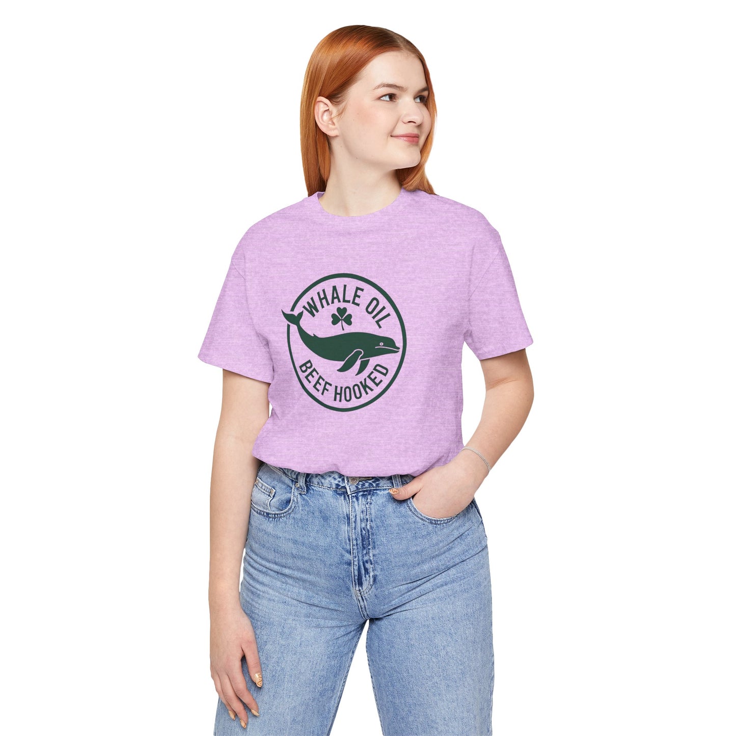 St. Patrick's Day 'Whale Oil Beef Hooked' T-Shirt — Funny Irish Drinking Tee