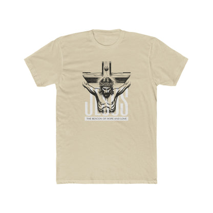 Jesus Crucifix Tee — "The Beacon of Hope and Love" Christian T‑Shirt