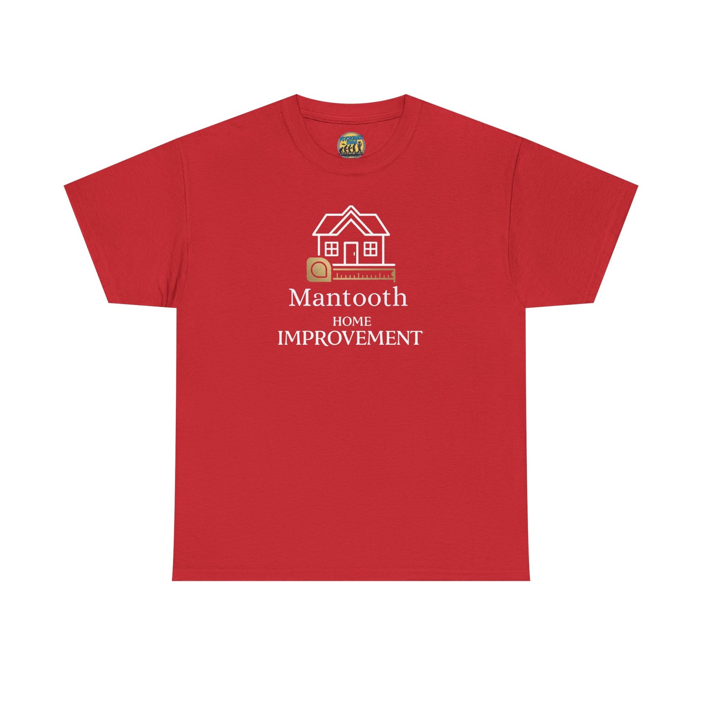 Mantooth Home Improvement Mock 3 Unisex Heavy Cotton Tee