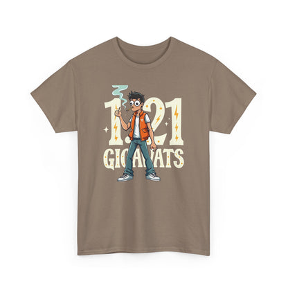 Gigawatts of Power,  Unisex Heavy Cotton Tee, Graphic Shirt, Retro Tee, Casual Wear, Geek Fashion, Fun Gift - Psychonaut Swag