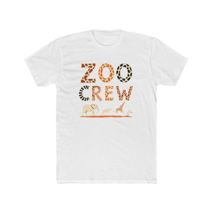 Zoo Crew Unisex Cotton Crew Tee, Animal Shirt, Wildlife Apparel, Zoo Membership Gift, Family Outing Tee, Fun Educational Outfits - Psychonaut Swag