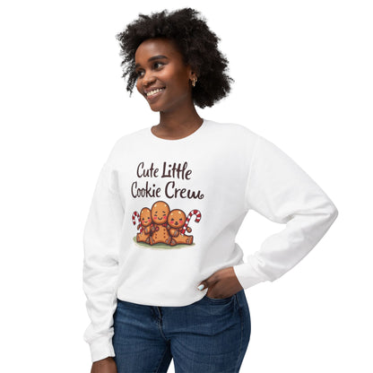 Cute Little Cookie Crew Sweatshirt – Holiday Gingerbread Family Crewneck