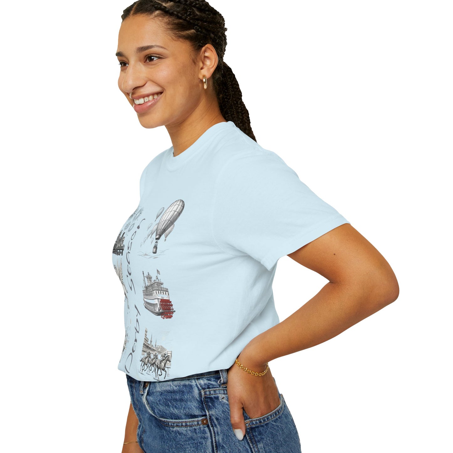 Derby Season T-Shirt — Horse Racing & Balloon Glow Festival Tee