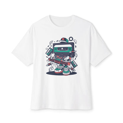 Retro Cassette Robot Tee