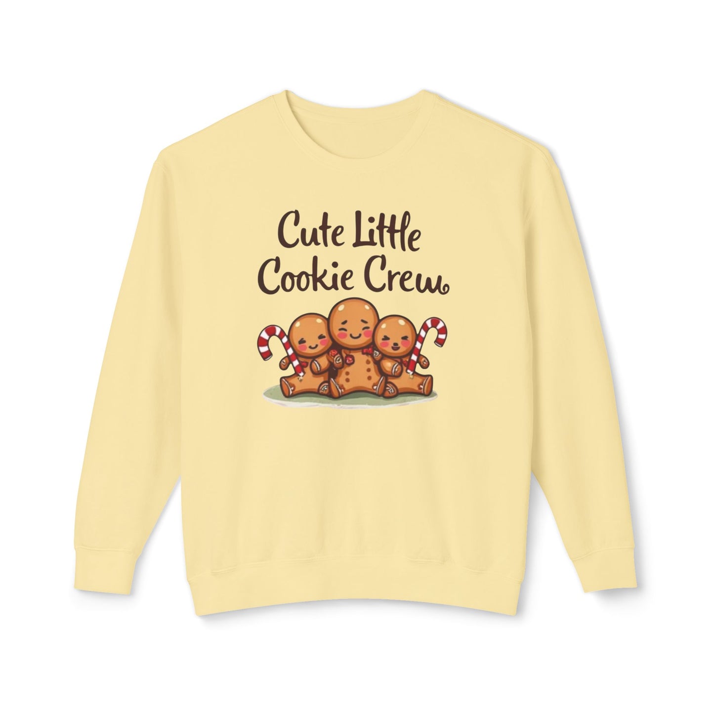 Cute Little Cookie Crew Sweatshirt – Holiday Gingerbread Family Crewneck
