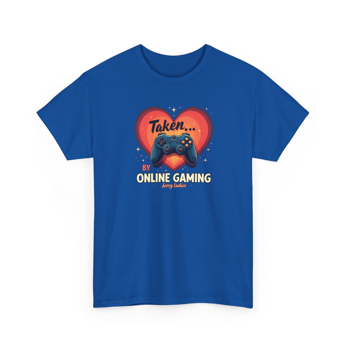 Taken by Online Gaming T-Shirt — Gamer Love Heart Controller Tee