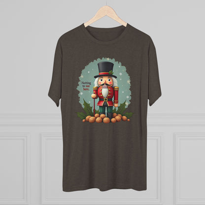 Nutcracker, Nutting to see here, Christmas T-Shirt – 'Nothing to See Here' Holiday Tee