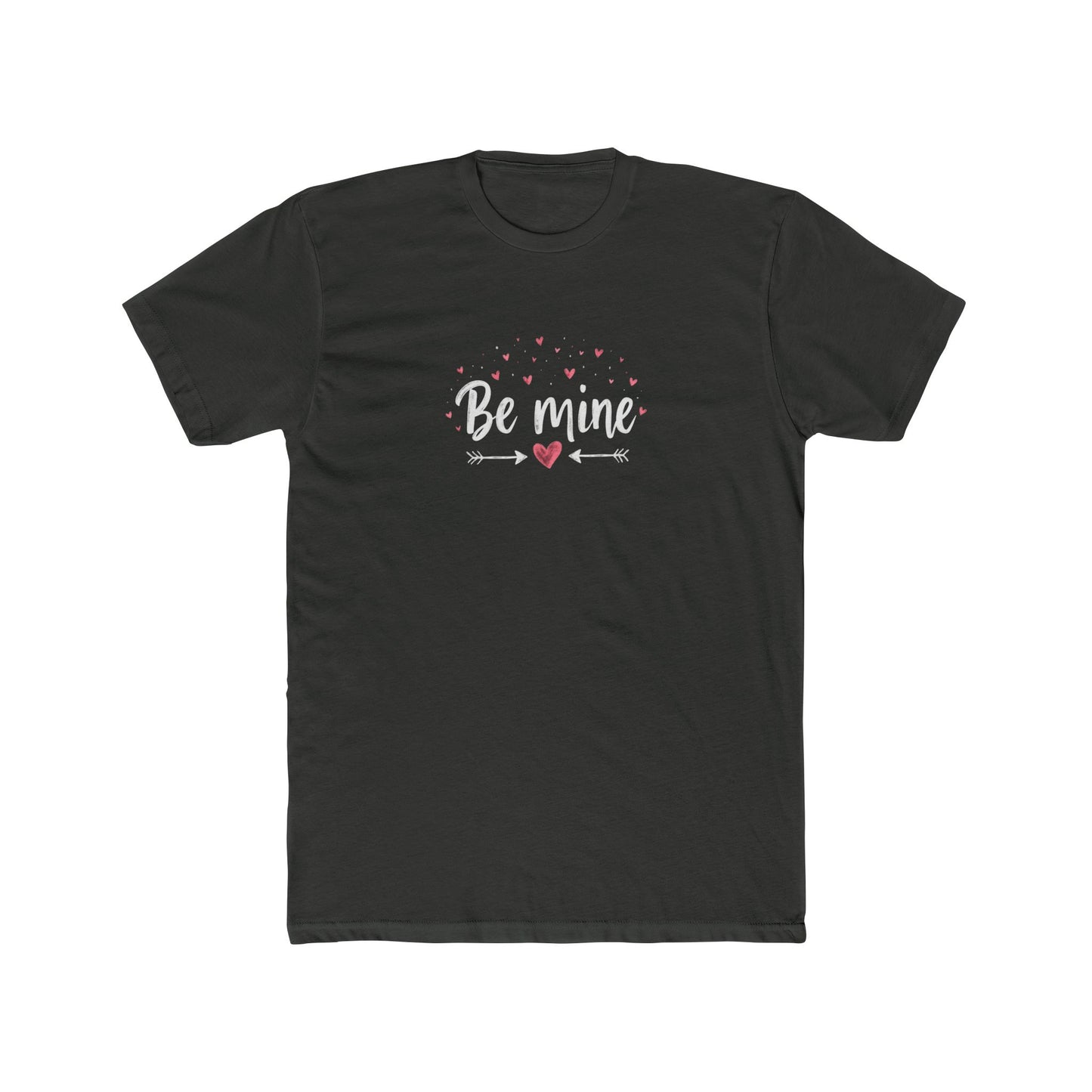 Be Mine Valentine T‑Shirt — Cute Heart Arrow Couples Tee
