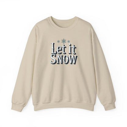 Let It Snow Sweatshirt — Cozy Holiday Crewneck