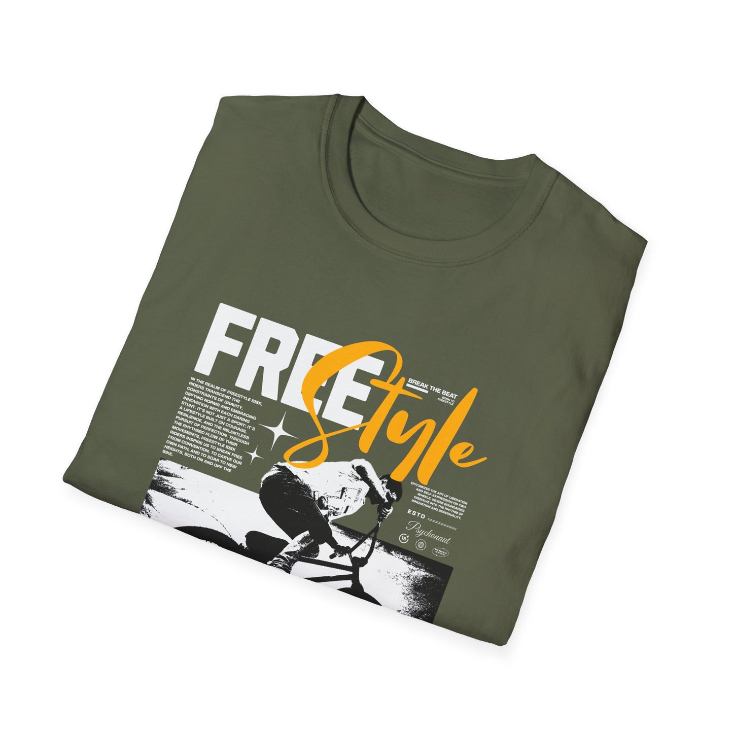 Freestyle BMX, Unisex Softstyle T-Shirt