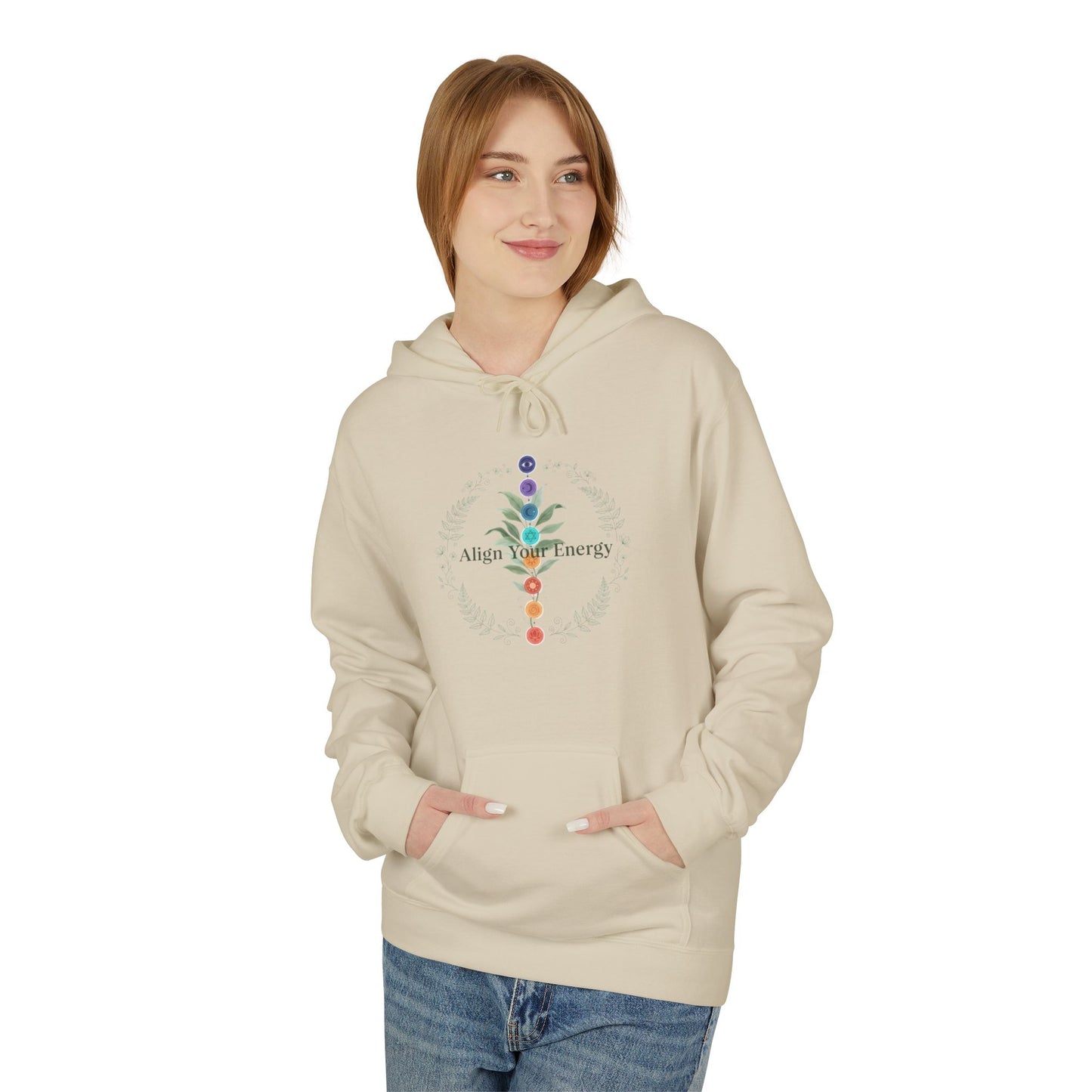 Chakra Alignment Hoodie – "Align Your Energy" Spiritual Wellness Sweatshirt