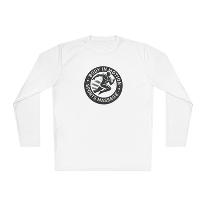Sports Massage Long Sleeve Tee — "Body in Motion" Athletic Therapy Shirt