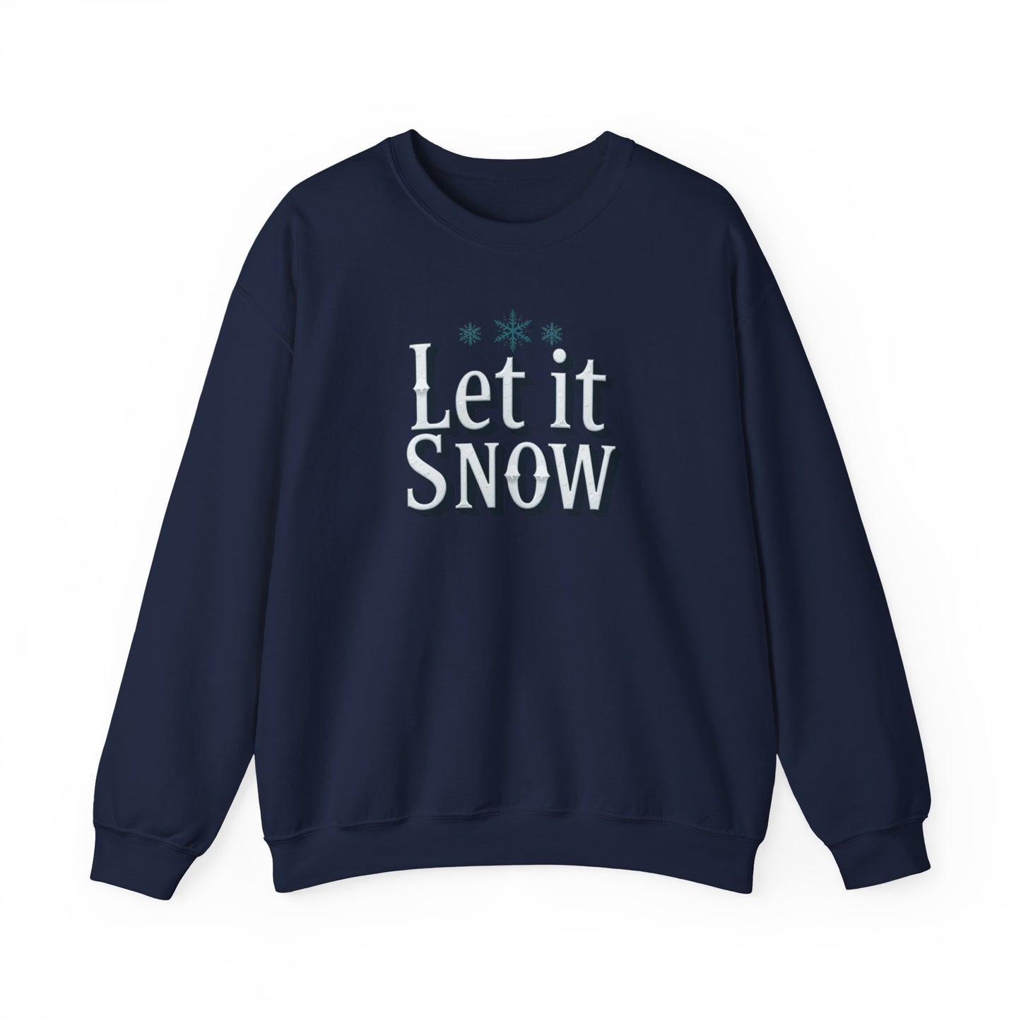 Let It Snow Sweatshirt — Cozy Holiday Crewneck