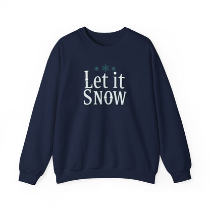 Let It Snow Sweatshirt — Cozy Holiday Crewneck