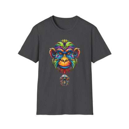 Stoned Ape, Psychedelic Unisex Softstyle T-Shirt