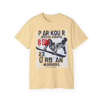 Skateboard Urban Warriors Tee — Graphic Skate Shirt