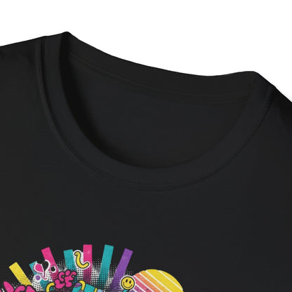 Retro Vaporwave Cassette Tee — 80s Synthwave Music Graphic T-Shirt