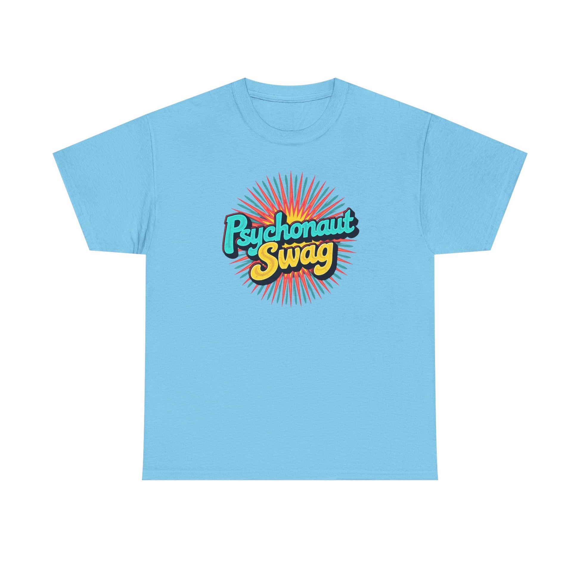 Psychonaut Swag, Atom light Tee, Psychedelic Graphic Tee, Unisex Heavy Cotton Tee, Casual Wear, Music Festival Shirt, Gift for Stoners, Vintage Style T-Shirt - Psychonaut Swag