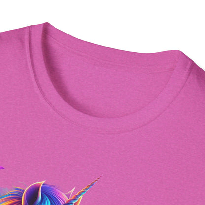Unicorn with Caticorn Unisex T-Shirt - Magic of Unicorns hugging the Caticorns - Psychonaut Swag