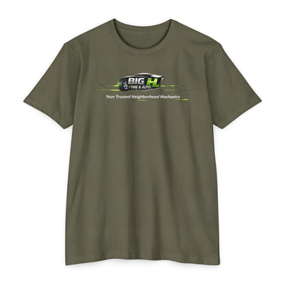 Mechanic Big H, Unisex CVC Jersey T-shirt