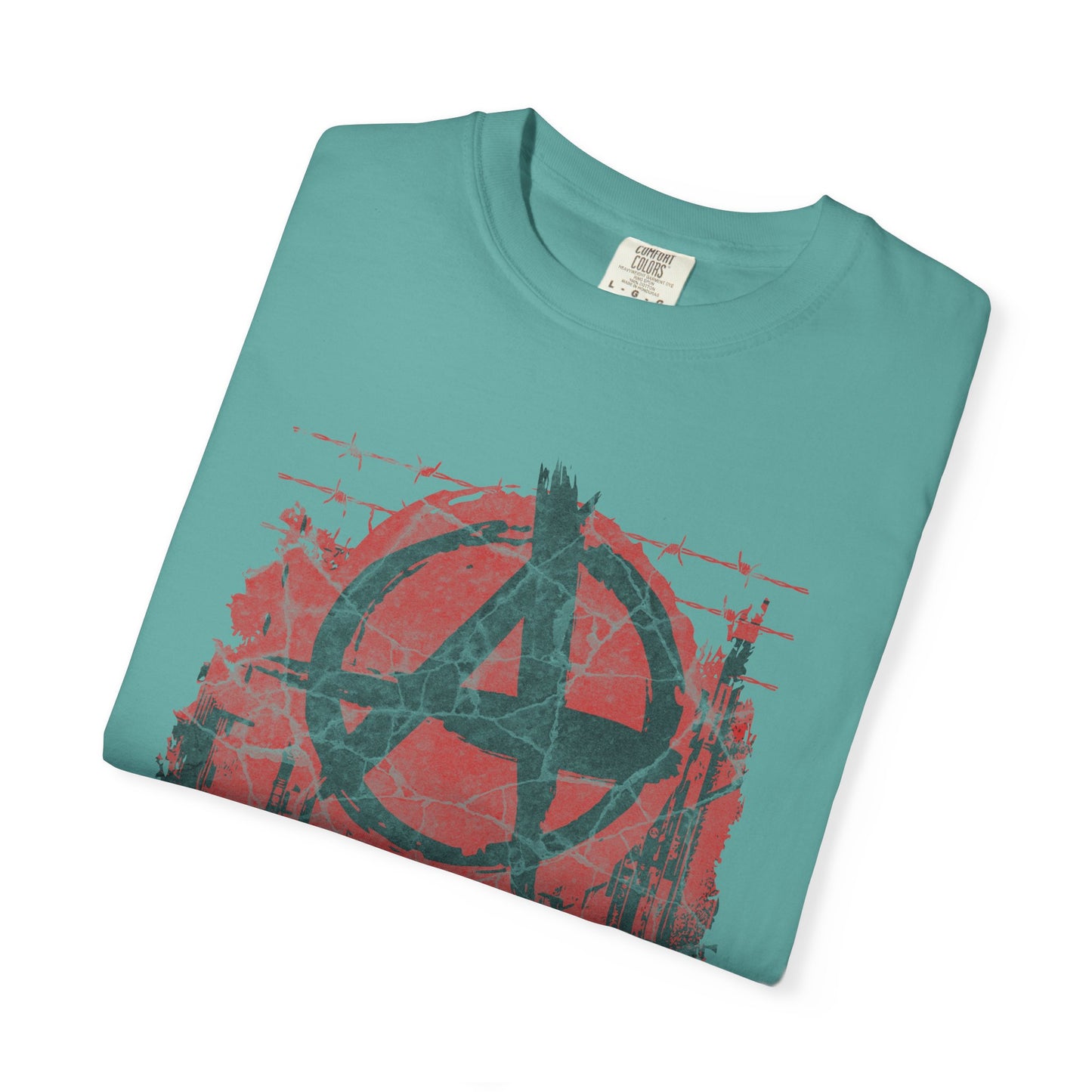 Anarchy in the Streets, Unisex Garment-Dyed T-shirt