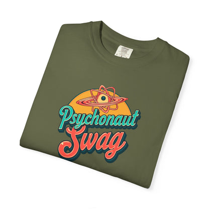Psychonaut Swag, Atom tee shirt, Psychedelic T-Shirt | Retro Psychonaut Swag Tee | Unique Gift for Festival Lovers, Casual Wear, Art Enthusiasts, Unisex Apparel - Psychonaut Swag