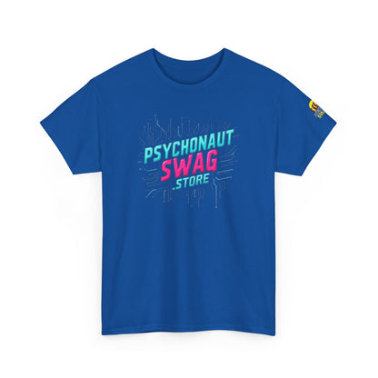 Psychonaut Swag, Human Billboard, Unisex Heavy Cotton Tee
