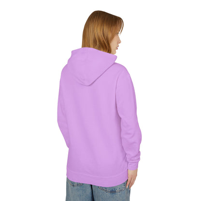 Color Your Life Hoodie — Pastel Rainbow Graphic Hooded Sweatshirt