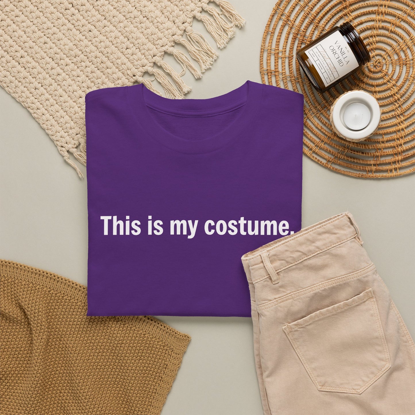 "This Is My Costume" Halloween T‑Shirt