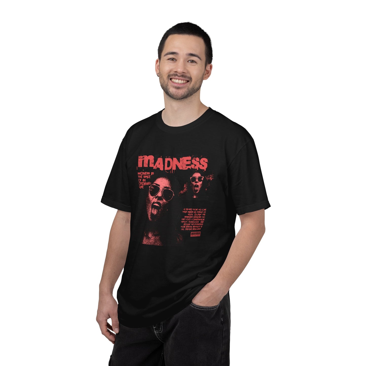 Madness Vintage Photo Graphic T‑Shirt
