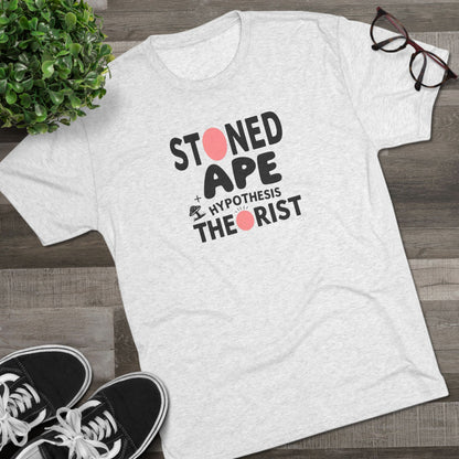 Stoned Ape Hypothesis Tee — Funny Evolution Science T-Shirt
