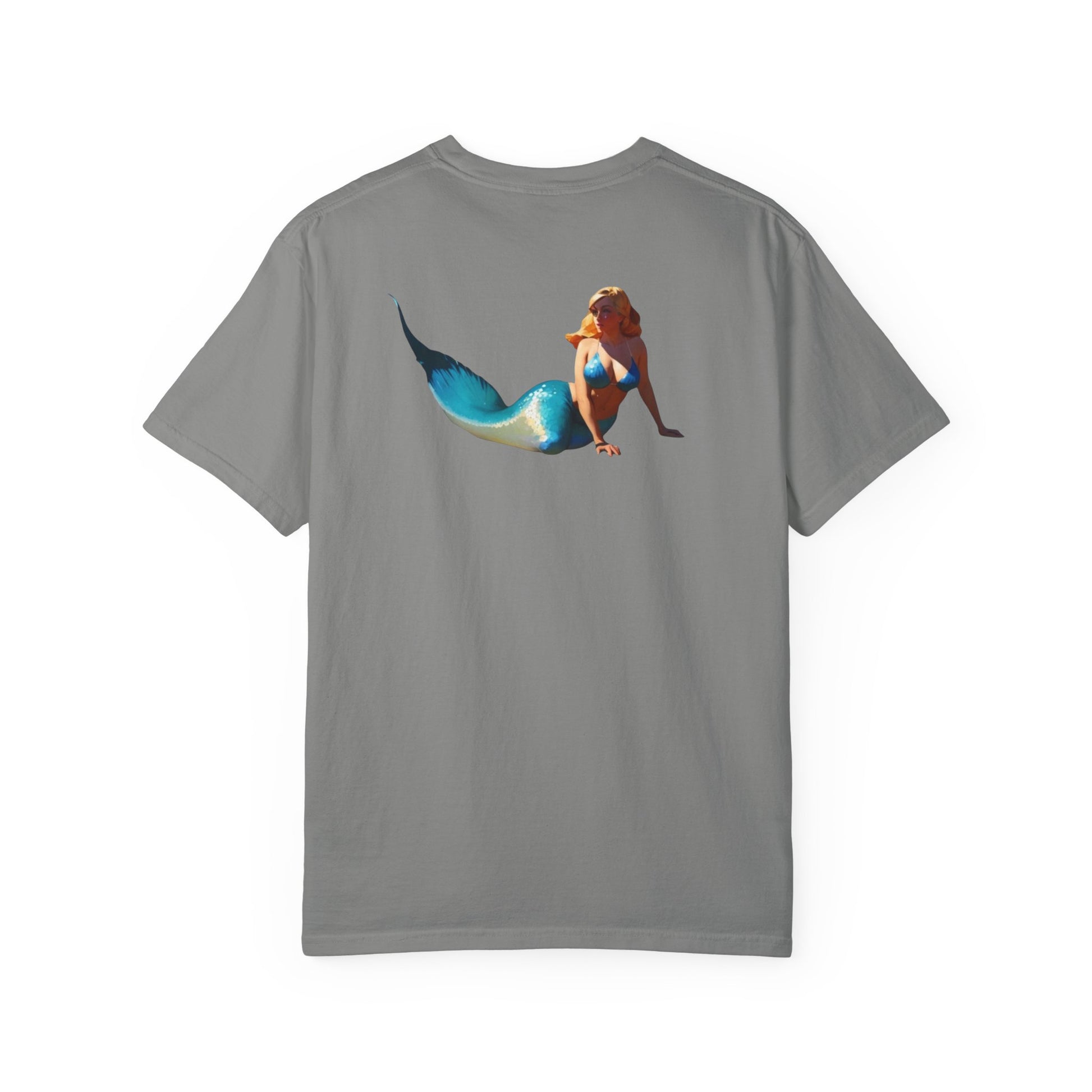 Psychonaut swag staple, Mermaid, Unisex Garment-Dyed T-shirt - Psychonaut Swag