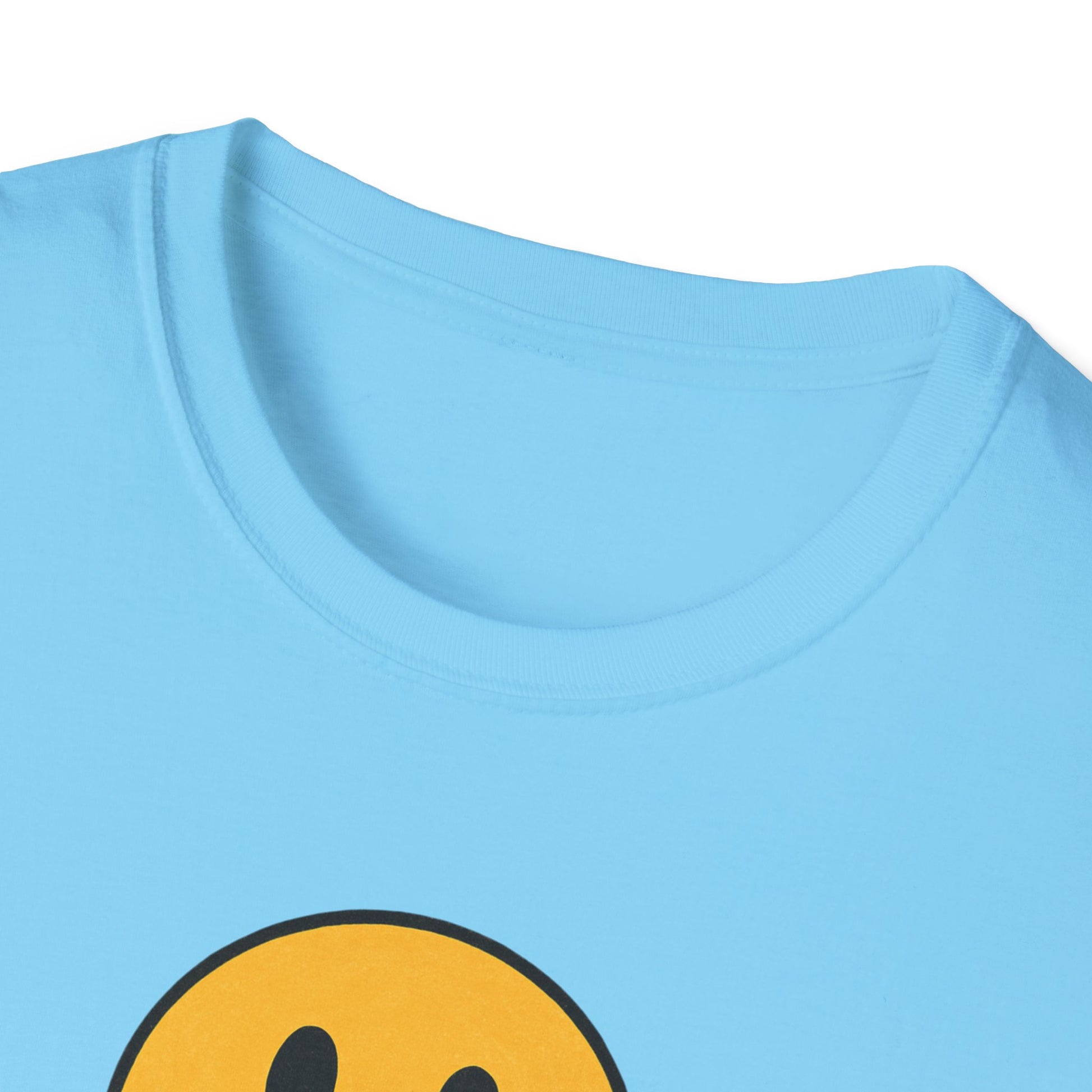 Smile Encouragement T-Shirt, Positive Vibes Tee, Unisex Graphic Shirt, Gift for Friends, Casual Wear, Everyday Comfort - Psychonaut Swag