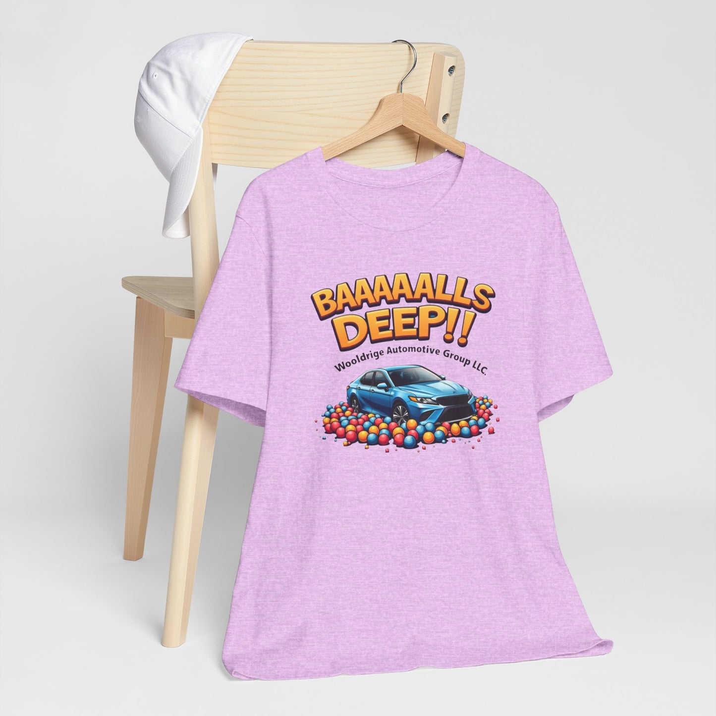 Baaaallls Deep, Unisex Jersey Short Sleeve Tee
