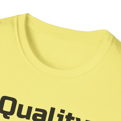 Quality Inspector, Canabis Magnified, Unisex Softstyle T-Shirt, Funny T-Shirt, Gift for Inspectors, Plant Lover Shirt, Unique Graphic Tee, Casual Wear - Psychonaut Swag