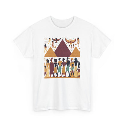Hieroglyphic Recall, Unisex Heavy Cotton Tee - Psychonaut Swag
