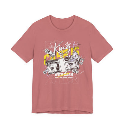 King of Cash, Unisex Jersey Short Sleeve Tee
