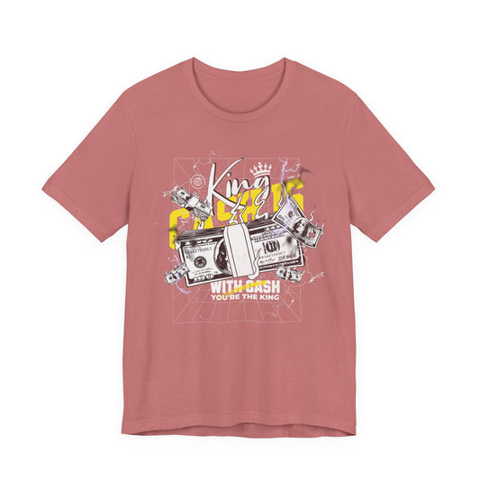 King of Cash, Unisex Jersey Short Sleeve Tee