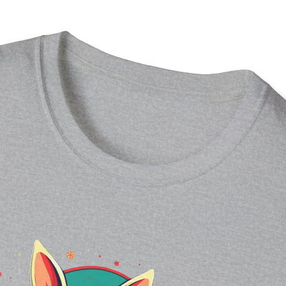 Easter Bunny Graphic T-Shirt – Cute Bunny Holding Easter Egg