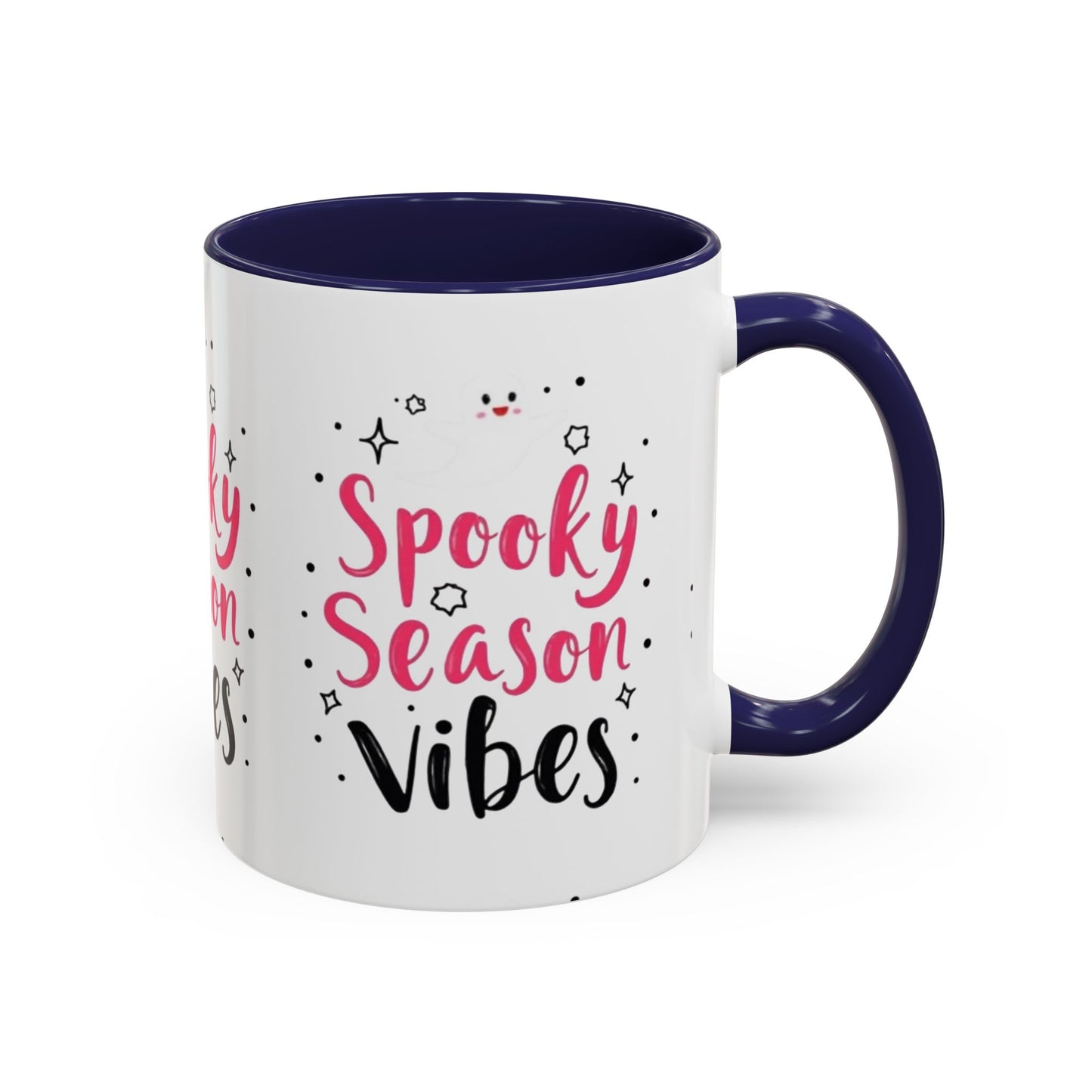 Spooky Season Vibes Accent Coffee Mug (Halloween 11/15oz)