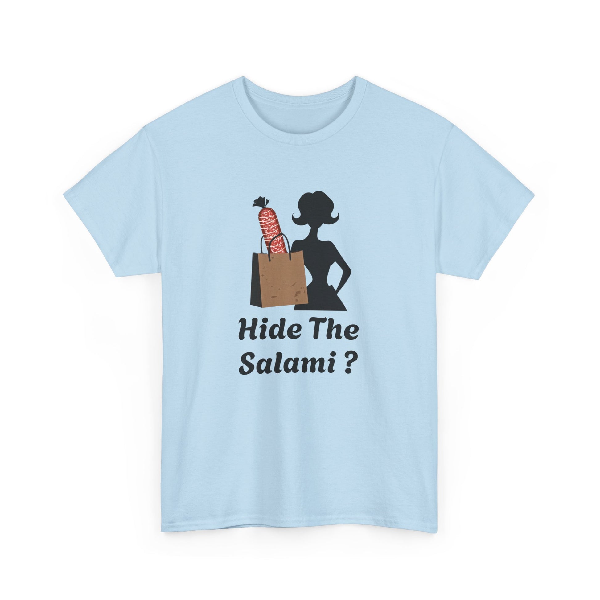 Hide the Salami Tee, Unisex Heavy Cotton Tee - Psychonaut Swag